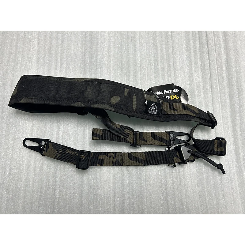 Ferro style Tactical Sling 2 Point Modular Sling Strap Shooting Hunt Combat Quick Adjustable MULTICAM Tiger Tabby Camouflage