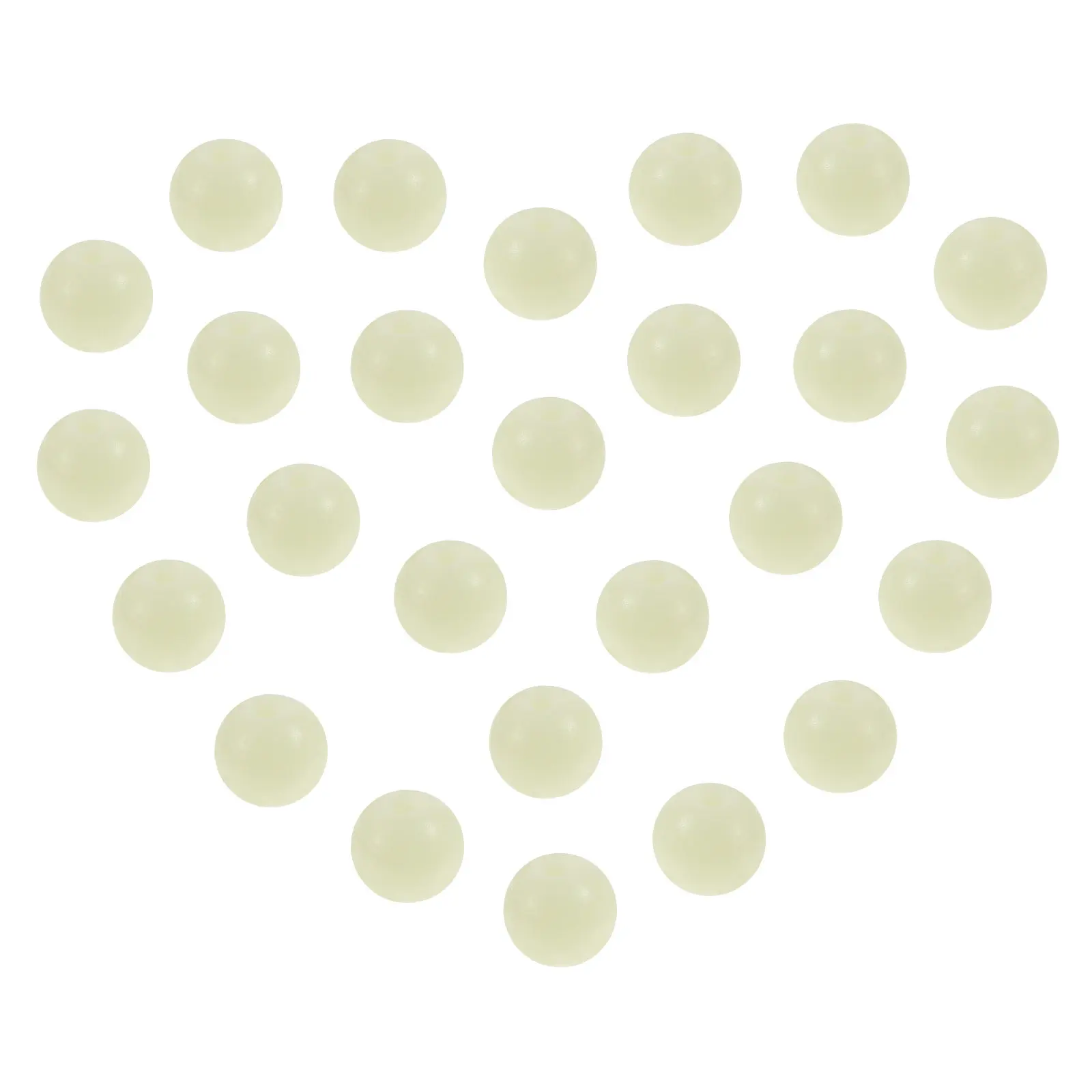 

100 шт. светящихся в темноте бусин, разноцветные круглые бусины для изготовления ювелирных изделий своими руками, браслетов, ожерелий, поделок ручной работы