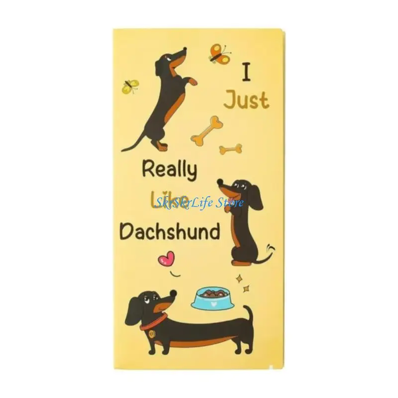 E65E Playful Cartoon Adhesive Note Paper Repositionable Adhesive Note Memo Pad For Office School Home Schedules Management