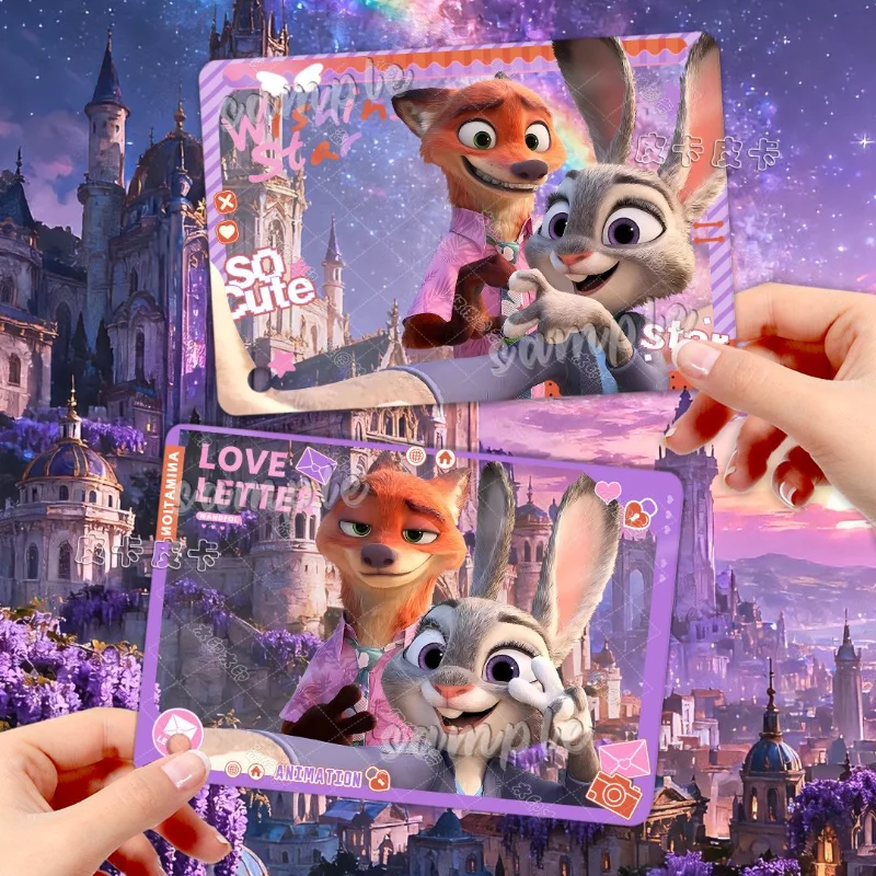 Disney Zootopia 2 Nick Judy Acrylständer Actionfigur Spielzeug Desktop-Ständer Modell Raumdekoration Firend Fans Spielzeug Männer Frauen Geschenke