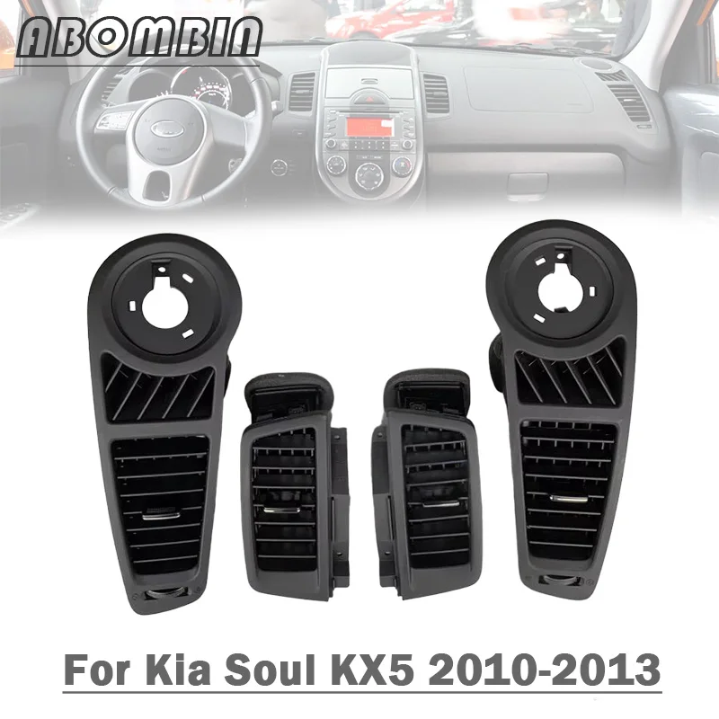 

Air Vent Dashboard Air Condition Outlet AC Fan Vent Ventilator Grille For Kia Soul KX5 2010 2011 2012 2013