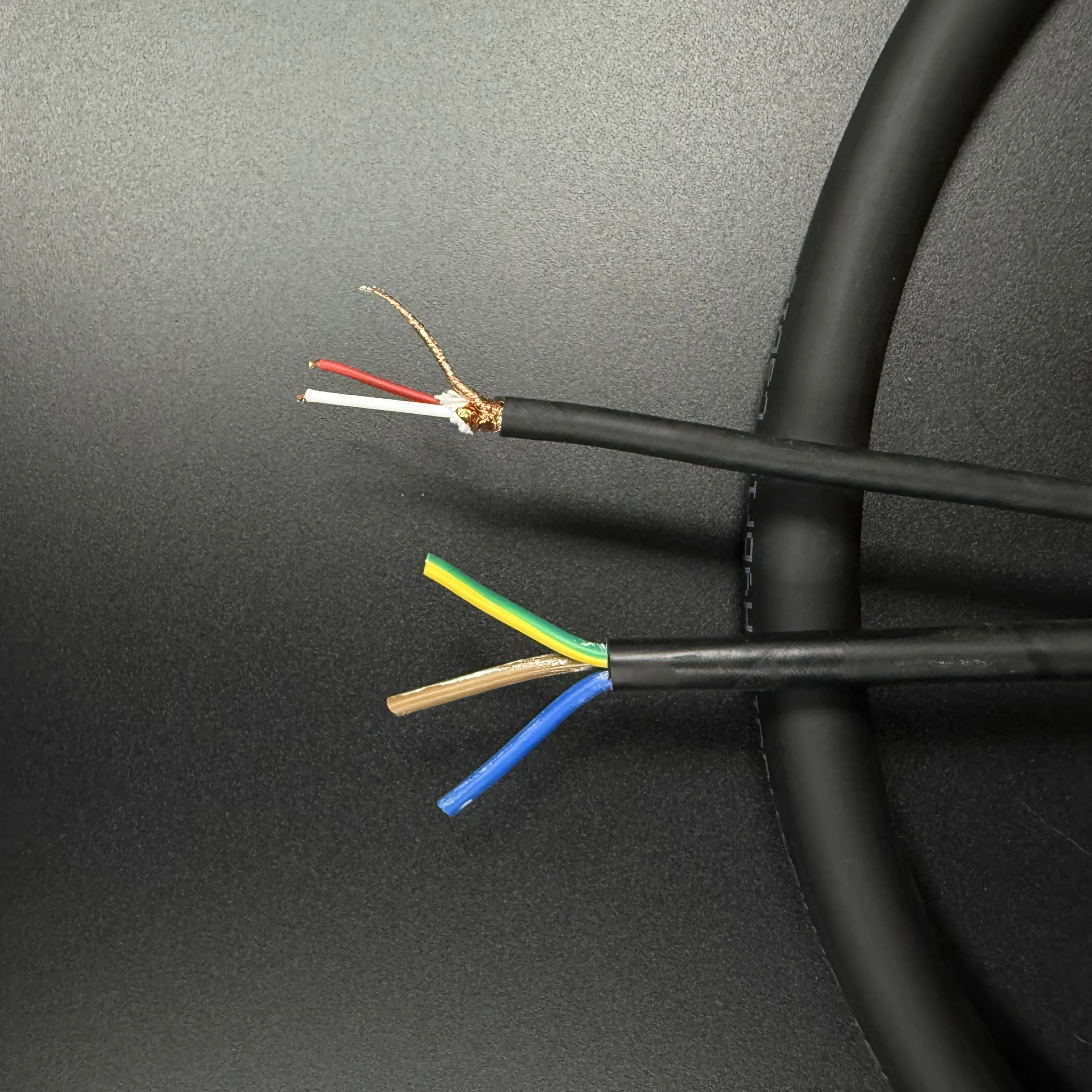 DIY 3x1.5mm²/2.5mm² PowerCon and DMX Extension Cable,3 Core Power DMX 2 Core+Shield 3Pin XLR Signal Combo Cables