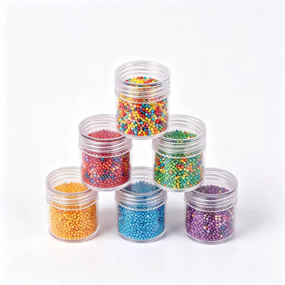 Bead storage bottle, DIY accessory sorting box, jewelry display bottle, cream bottle mosaic storage box
