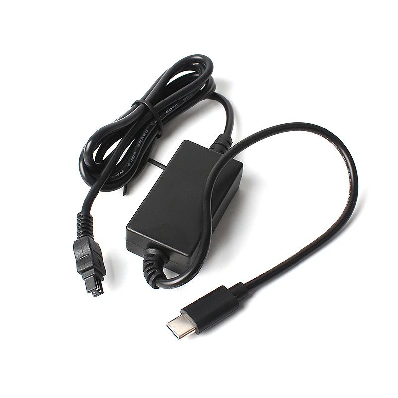 

Type C-USB Power Cable AC-L200 AC-L25A AC-L25B AC-L25C for Sony Cyber-shot Camera Handycam DCR-IP DVD HC SR PC HDR-HC UX DCR