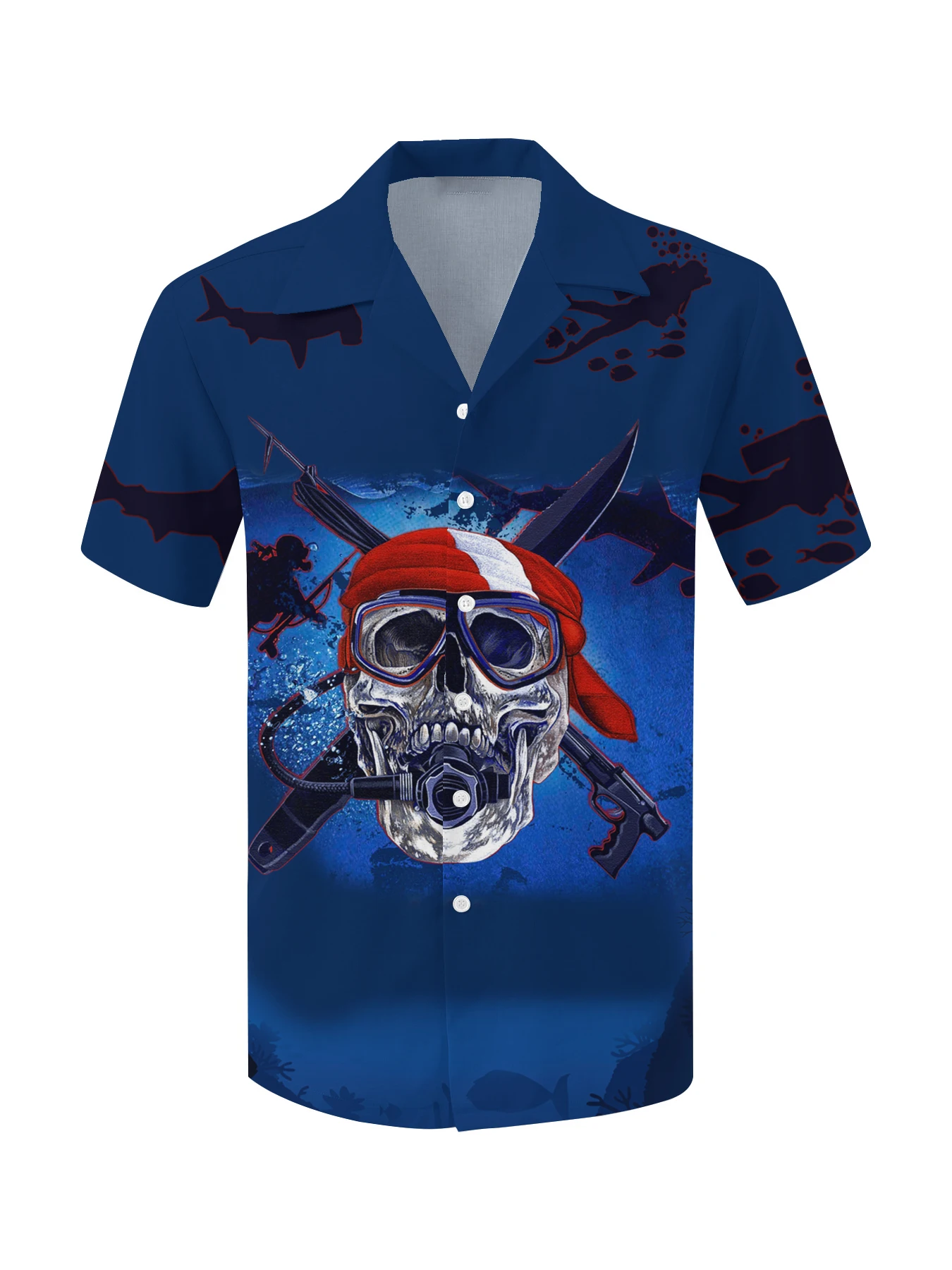 Summer Shirts Kanagawa Dragon 3D All Over Printed Hawaiian Shirt Men's For Women's Harajuku Casual Shirt Unisex