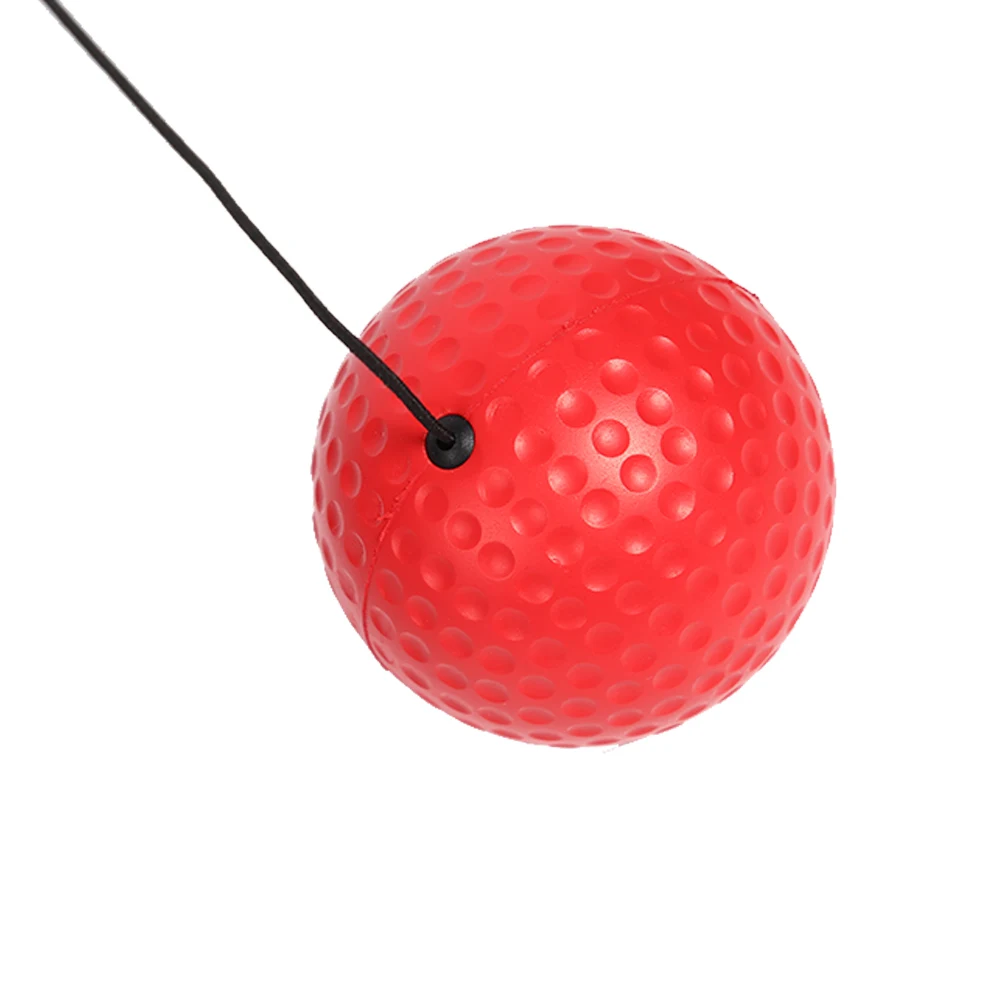 Boxen Reflex Speed Punch Ball Boxen Gummibälle für Beweglichkeit Reaktion Training mit Schweißband Fitness Ausrüstungen Zubehör – Detail 15