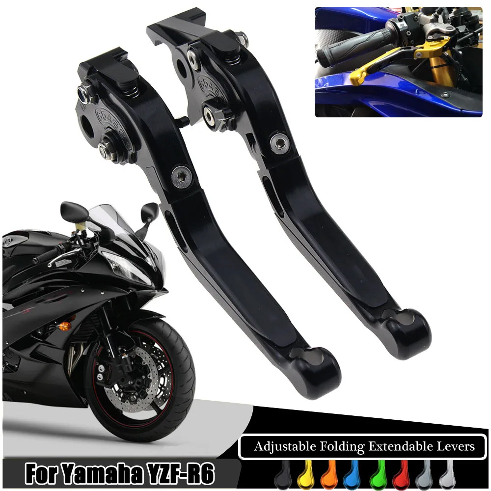 

For Yamaha YZF600 YZF-R6 2005-2016 Motorcycle Brake Clutch Levers Nice CNC Folding Adjustable Anti-breakage Clutch Brake Levers