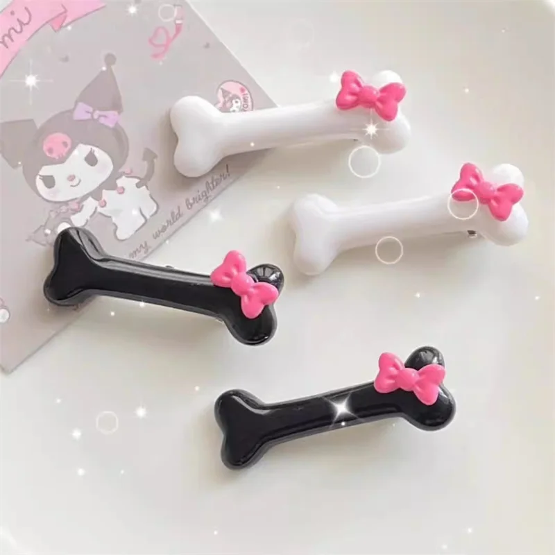 Dog Bone Design Pet Hairpin Fashion Creative Popular Dog Hair Clips Girls Lovely Barrettes Styling Pet Hair Accessories