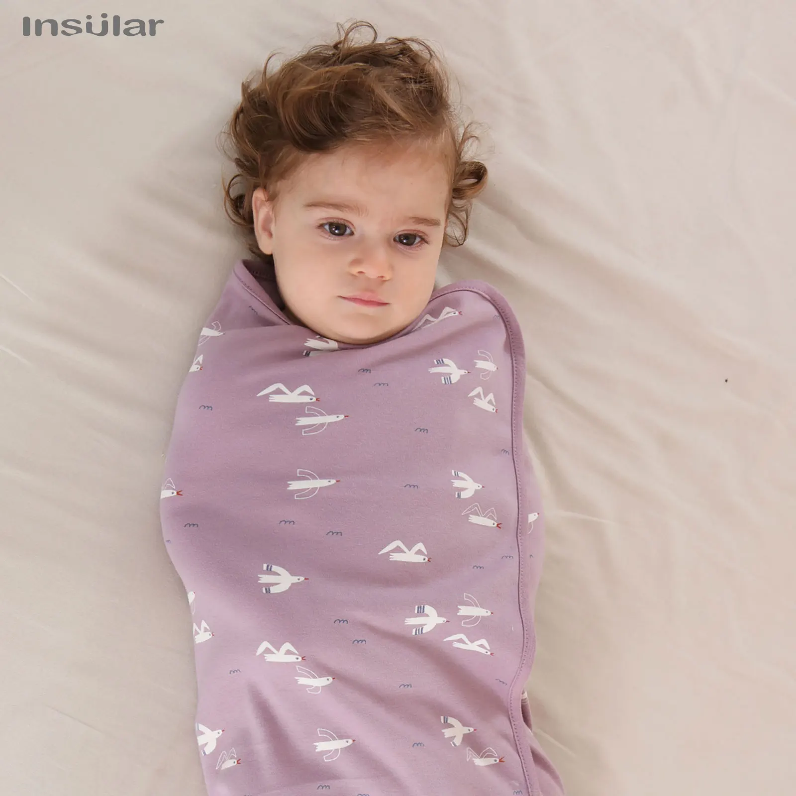 New Baby Sleeping Bag Newborn Swaddle Up  Cocoon Wrap Swaddle Soft 100% Cotton Sleep Blanket Baby Blankets Baby Comforter