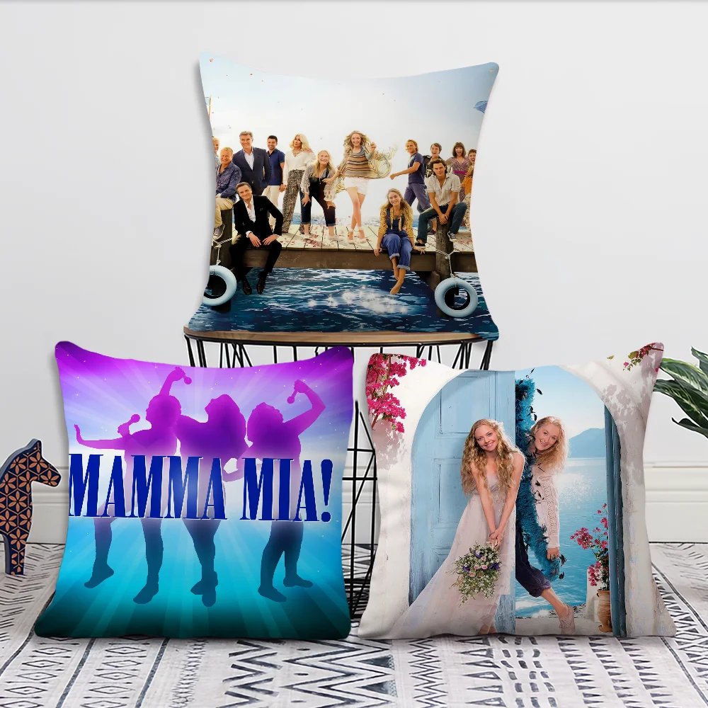 Tv Show M-Mamma M-Mia Decoration Room Home Sofa living Office Car Nordic Simplicity Pillow Cover