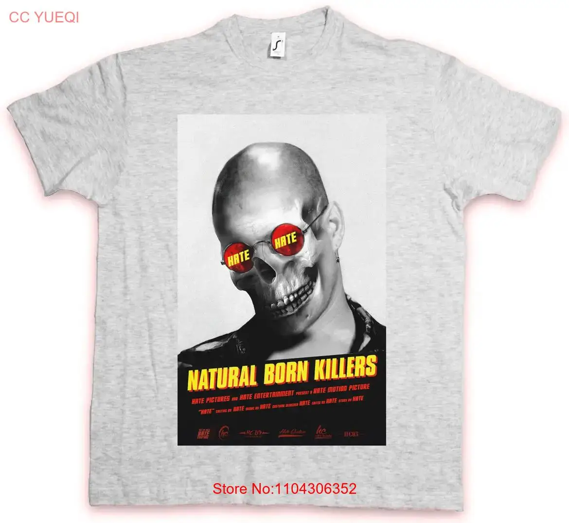 NATURAL BORN HC HATE COUTURE T-SHIRT Serial Killers Movie Ego Shooter T-Shirt