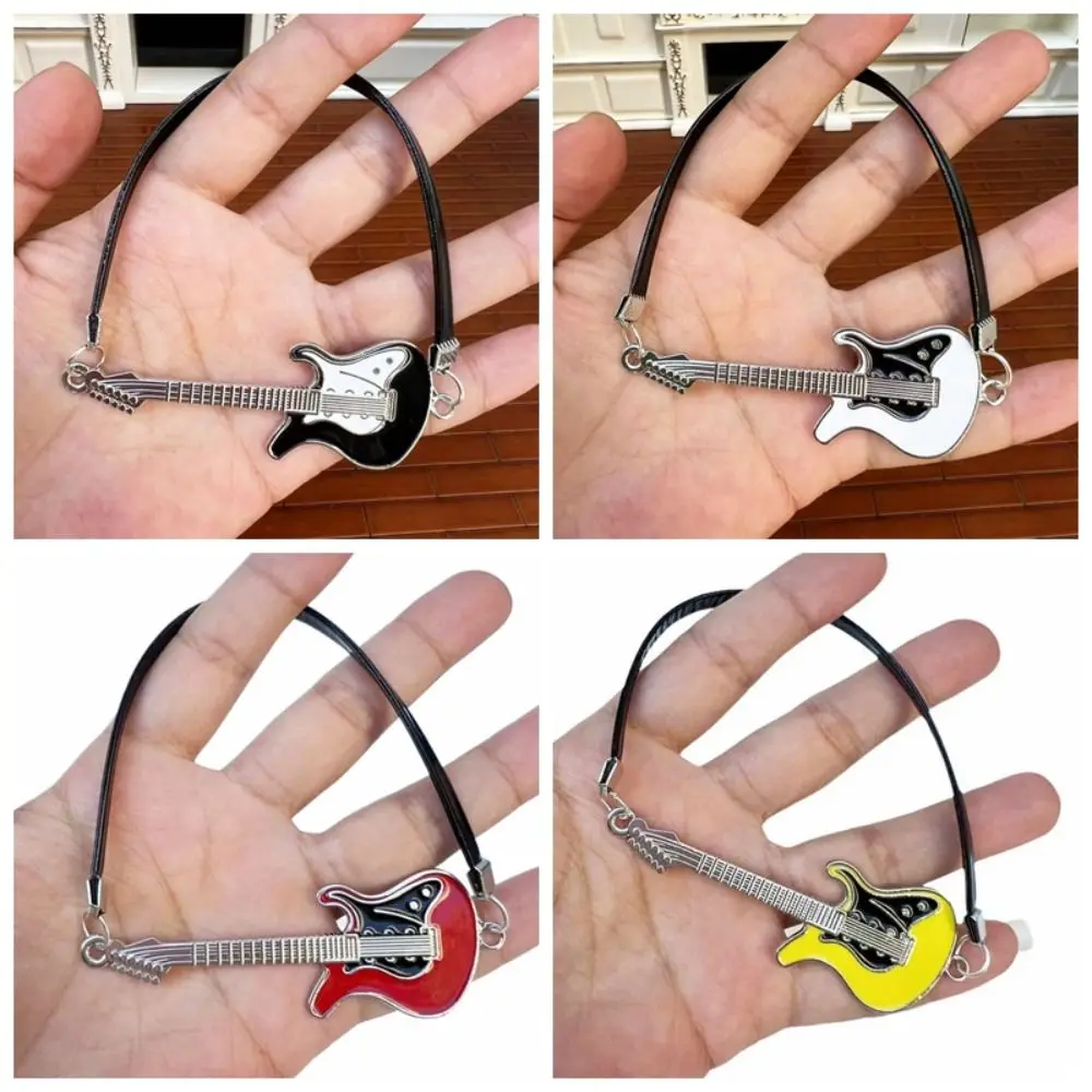 

1/6 Doll Musical Instruments Miniature Realistic Doll Mini Guitar Model Photo Props Mini Doll Electric Guitar Dolls House