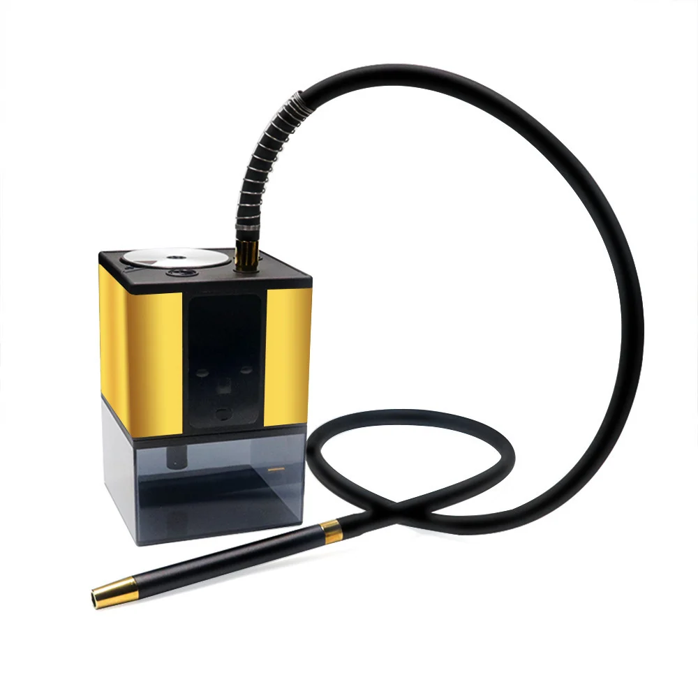 Smoke Shop Night Club Bar Party KTV Silver Golden Acrylic Hookah Shisha Cheap Acrylic Led Hookah