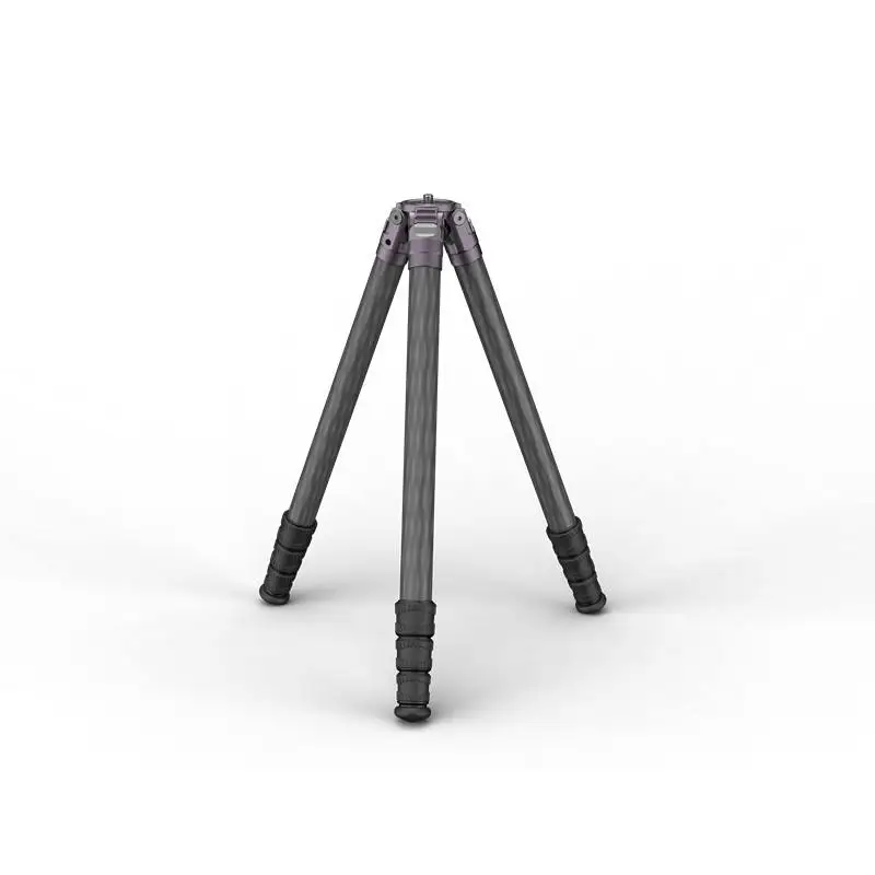 OBO V284D Carbon Fiber Tactical Travel Tripod Twist Lock Lightweight 4-Section Design for Phone/Video Camera 17KG Load Capacity