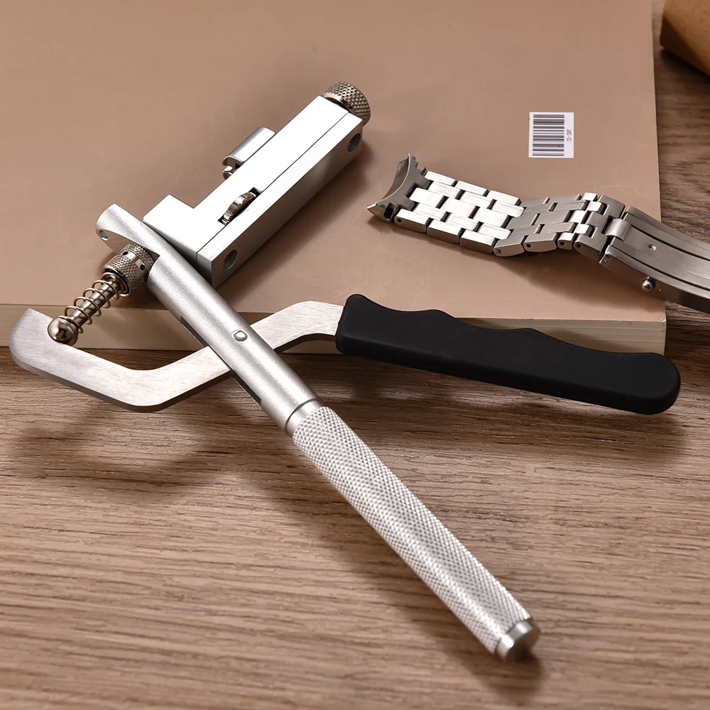 

Stainless Steel Handheld Pliers Style Watch Strap Chain Pin Remover and Metal Bracelet Watch Repair Tool, High-End Professional