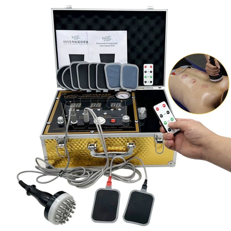 DDS Home-Use Massage Therapy Device: Chinese-Style Meridian Clearing & Acid-Base Balancing Massager — Russian & English Manual
