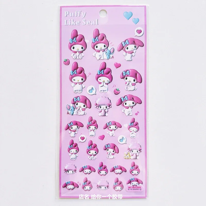 Corocorokuririn Sugarminuet Sticker Cute Stickers Hamster Decoration Cartoon Cute Pudding Dog KT Cat Jade Gui Dog Kuromi Melody