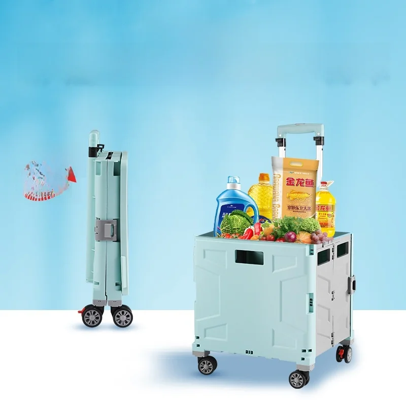 universal-wheel-shopping-cart-portable-vegetable-buying-car-home-use-small-trailer-foldable-hand-push-cart-can-sit-people