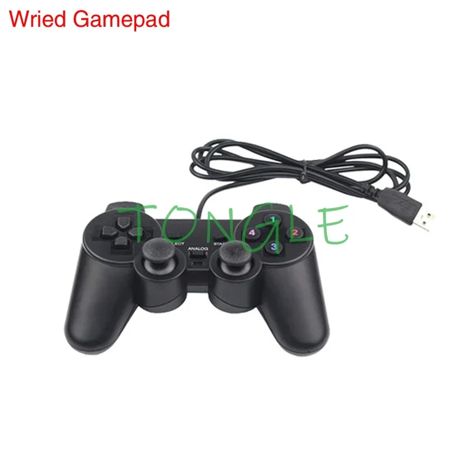 Double Wired Wireless Joypad, Gamepad for Pandora Saga Box, Arcade Cabinet, Machine