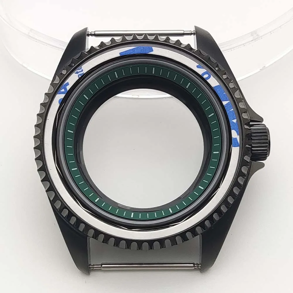 Watch case accessories For NH35/NH36 calibre AR blue coated sapphire glass Men's automatic mechanical waterproof case