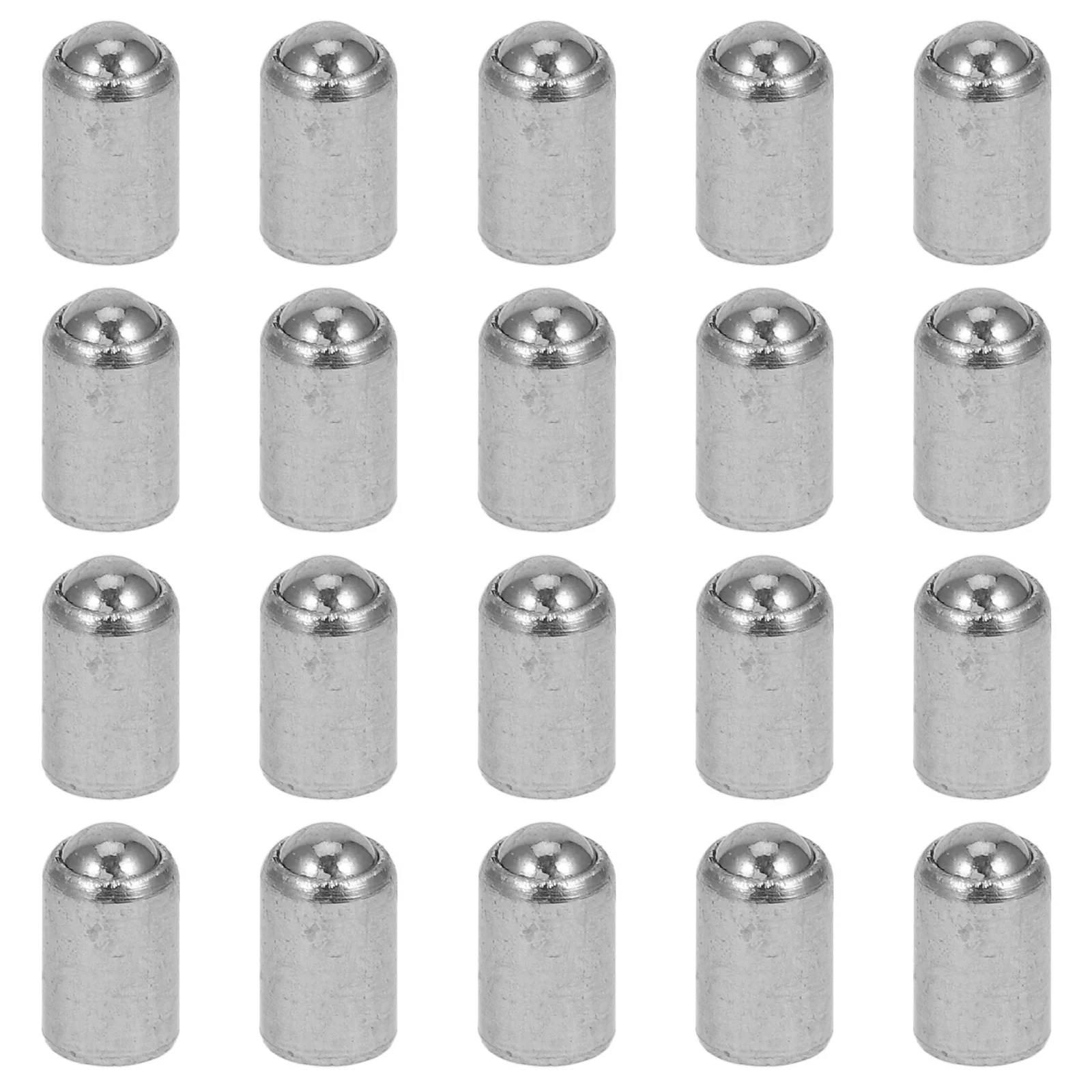 

20Pcs Steel Ball Plunger Stainless Steel Spring Door Latch Replacement for Shower Closet Cabinet Doors Secure Fit Easy