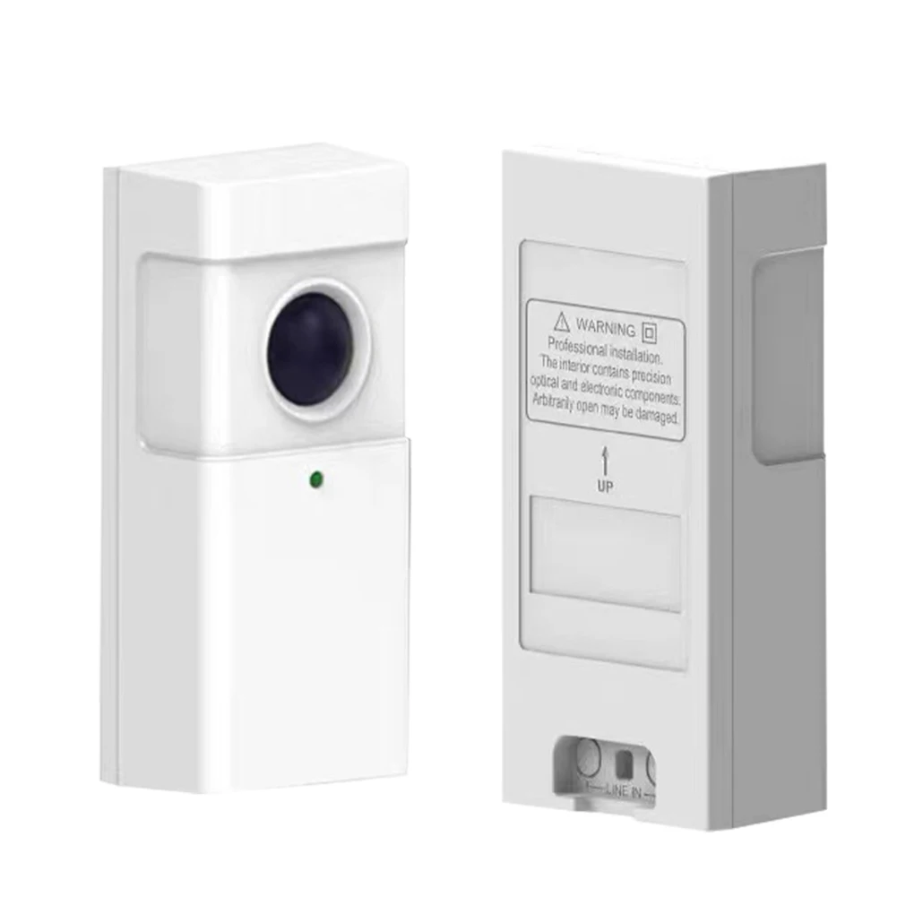 Automated Barrier Gate Safety Infrared Photocells Outdoor Gate Safety Sensors Infrared Alarm Detector Security Protection