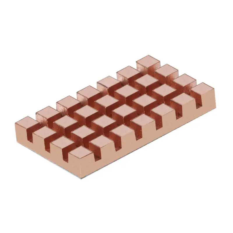 Heatsink Cooler Heat Sink Ultra-thin Fin for M.2 NGFF 2242 2260 PCI-E NVME SSD Thickness 1.5/2/3/4mm