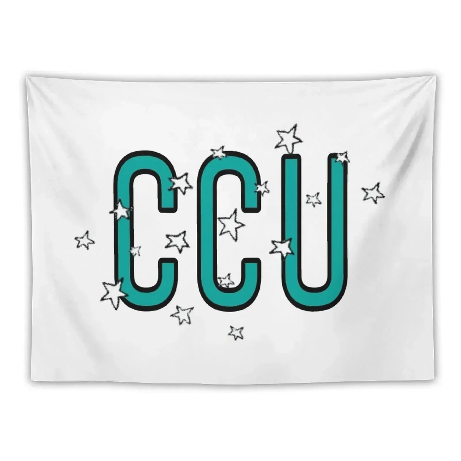 

CCU coastal carolina with stars Tapestry Home Decoration Japanese Room Decor Tapestry