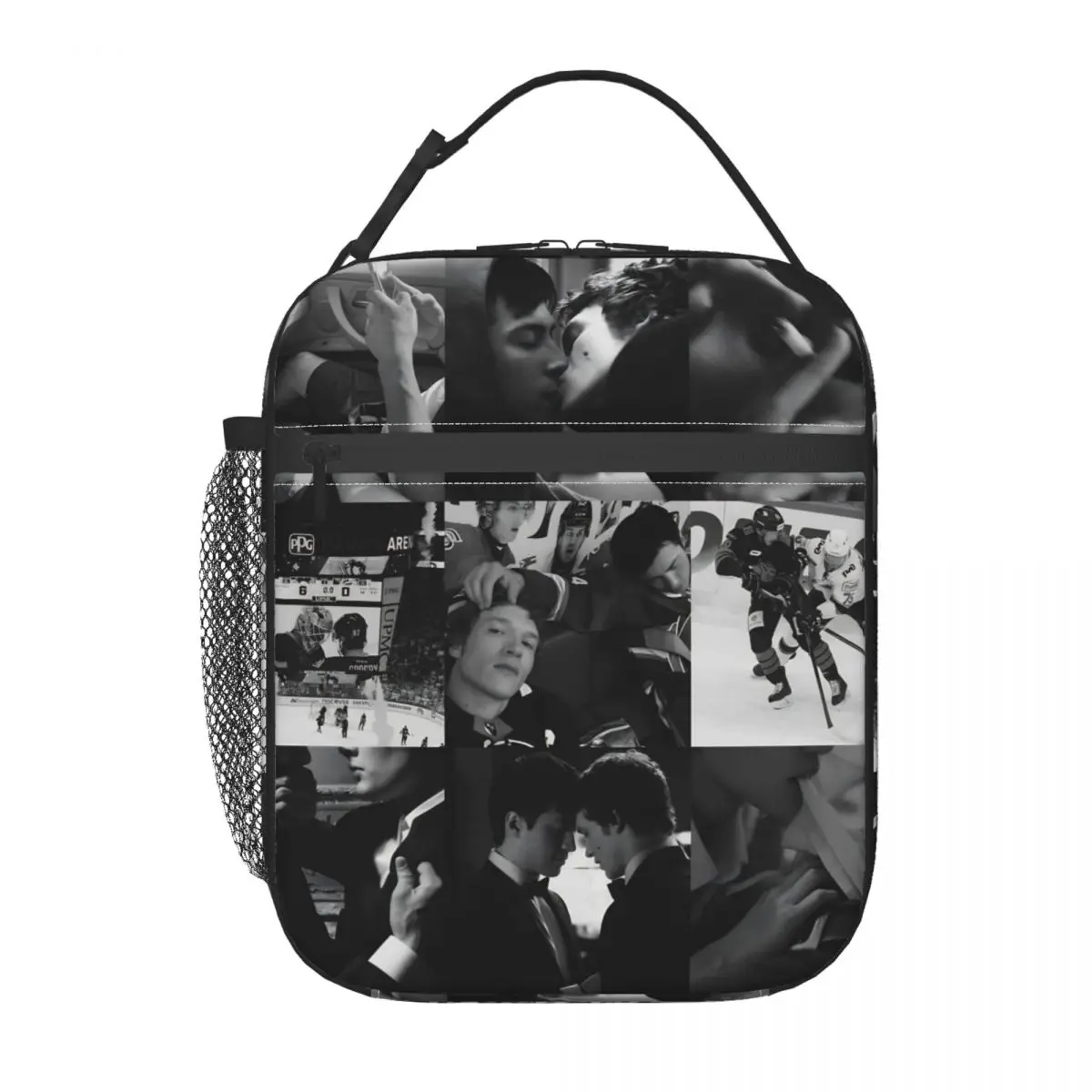 

Изолированные сумки для обеда с подогревом Rivalry Shane Hollander и Ilya Rozanov Merch, коробка для хранения еды, холодильник, термобокс для бенто для работы