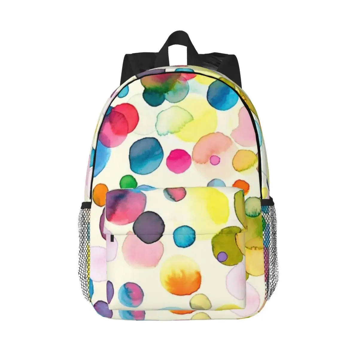 

Color Drops Backpacks Boys Girls Bookbag Cartoon Children School Bags Travel Rucksack Shoulder Bag Large Capacity