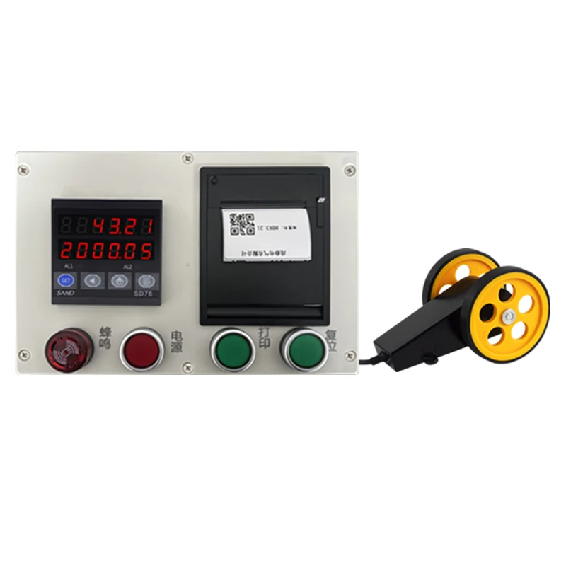 This integrated length-measuring and printing machine is precise, efficient, and user-friendly—ideal for busy production lines