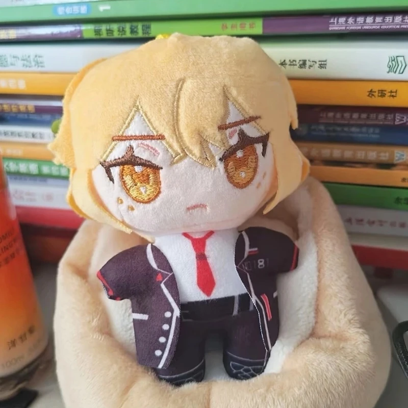 

New Styles Anime Limbus Company Border Prison Bus Company Peripheral Game Doll Cute Plush Doll School Bag Pendant Festival Gift