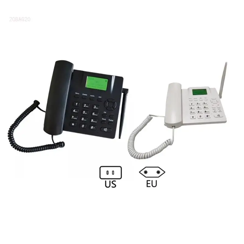 Wall Mountable Landline Telephone Wireless Desktop Phone Incoming Number Display Convenient Wireless Communication