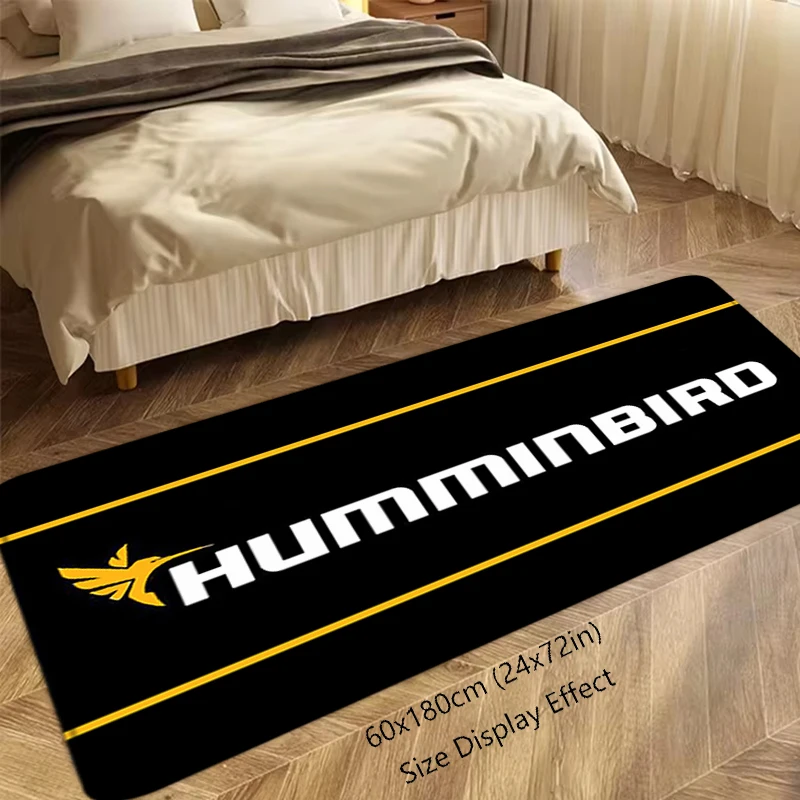 Doormat Flannel Floor Mat Humminbird Indoor Foot Rug Fluffy Bedside Mats Kitchen Corridor Water Absorbent Carpet Balcony Decors