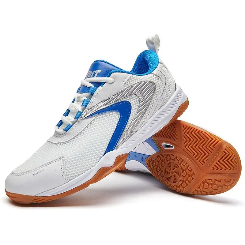 Mens Womens Casual Tennis Shoes Anti-slip and Wear-resistant Badminton Shoes Elastic Cushioning Running Training Shoes