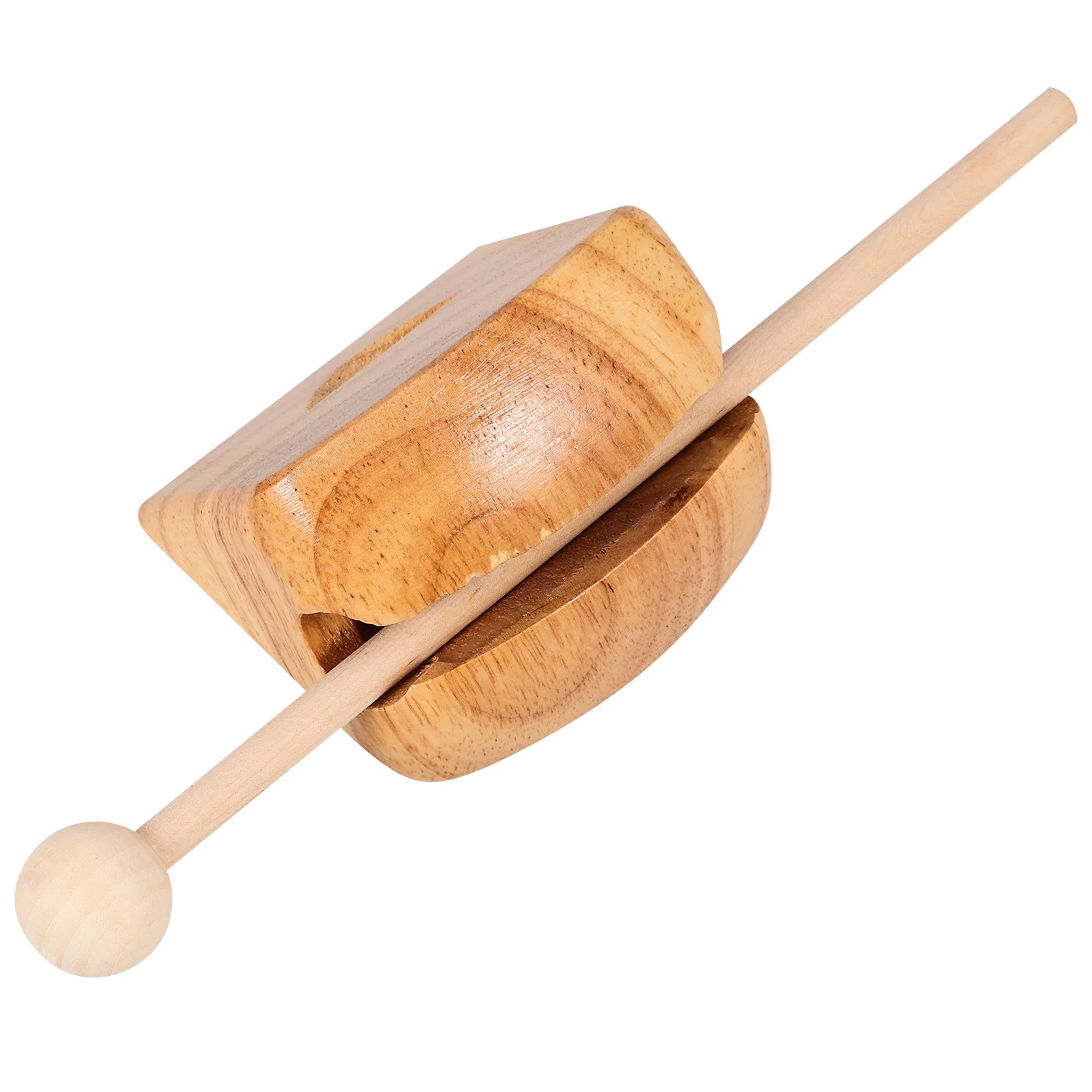 1 ensemble de blocs de Temple de poisson en bois, Instrument de Percussion pour enfants, Instrument de musique, éducation précoce, qualité du bois naturel