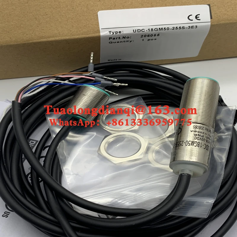 

UDC-18GM50-400-3E1 UDC-18GM50-400-3E0 new original Ultrasonic sensor one year warranty