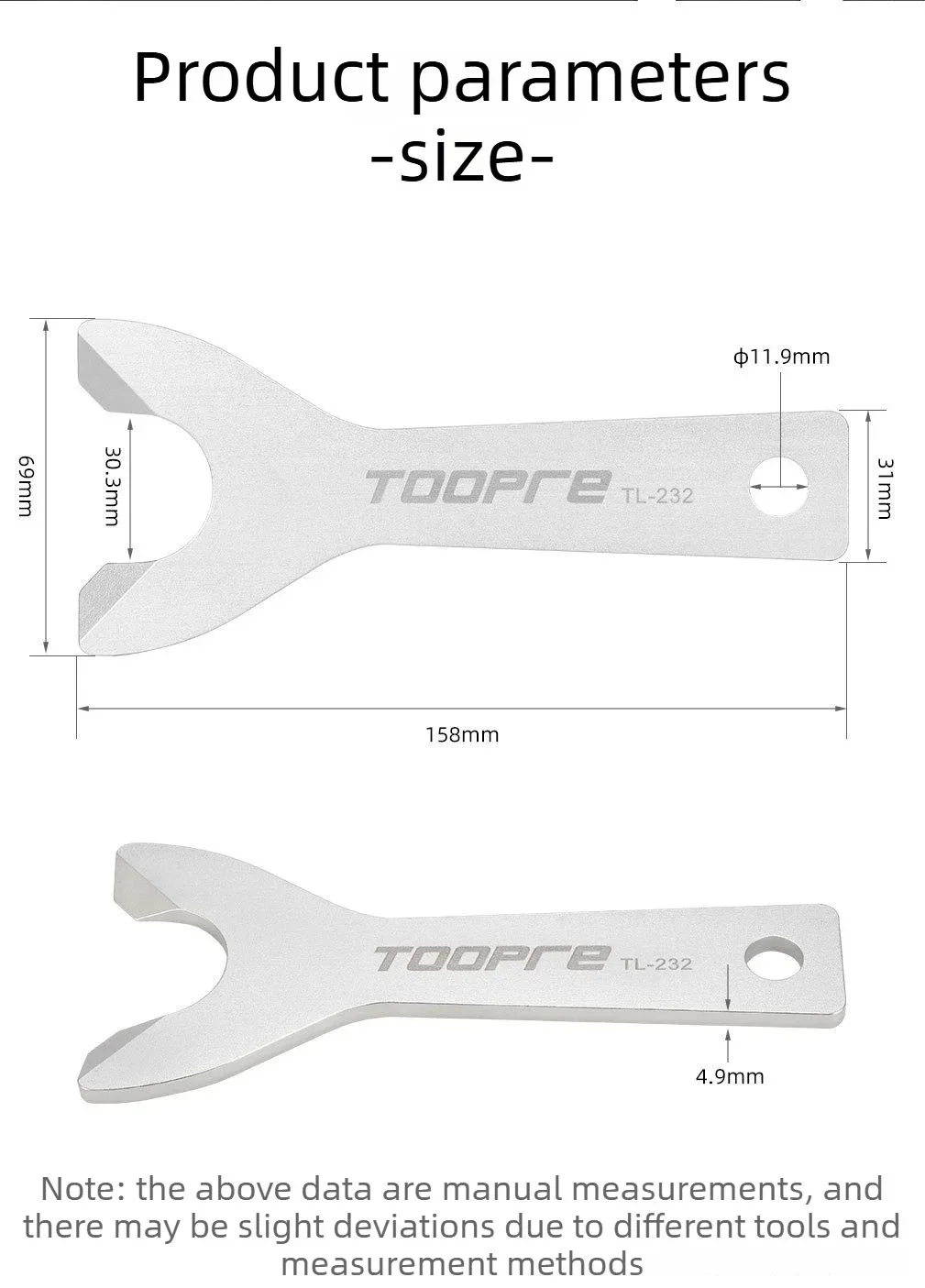 Fahrrad-Vorderradgabel-Kopfset-Demontagewerkzeug für 1-1/2" 1-1/8" Gabel Fahrrad-Kopfset-Kronenlager-Entferner Schraubenschlüssel Zubehör – Detail 8