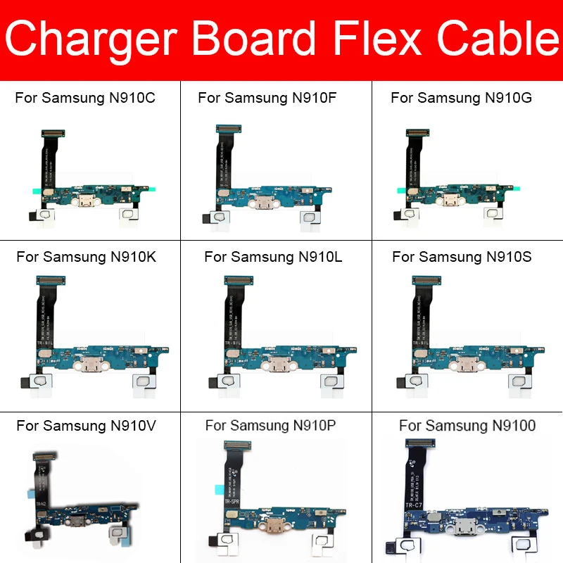 USB Charger Port Board For Samsung Galaxy Note 4 N910A N910C N910F N910G N910K N910L N910P N910S N910T N910V N9100 Parts