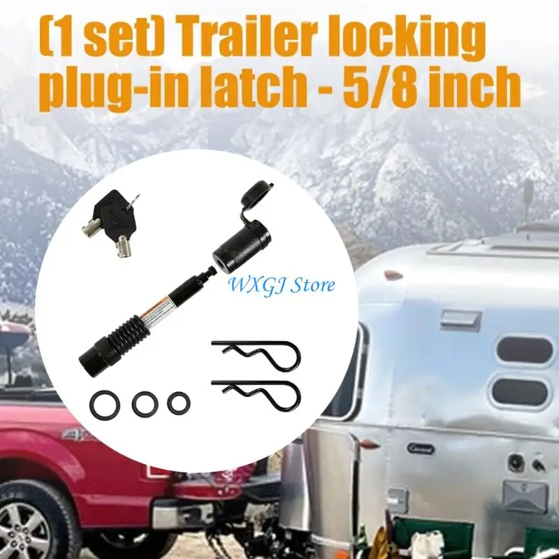 37JE Coated Trailer Fastener Securing Device Featuring Corrosion Resistant Design And Easy Operation