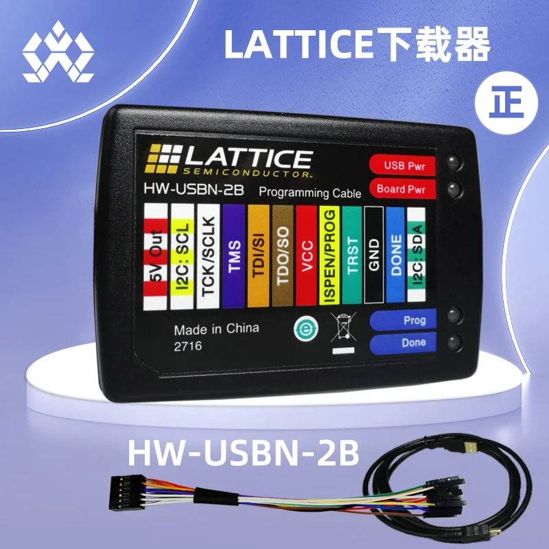 Lattice Downloader Cable HW-USBN-2B Original Programming High-Speed Emulator Programming Burner