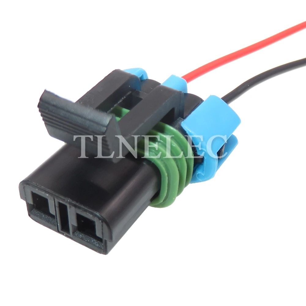 2 Pin Way Car Fan Male Female Wiring Harness Connectors Auto Sealed Socket with Wires 15300027 15300002