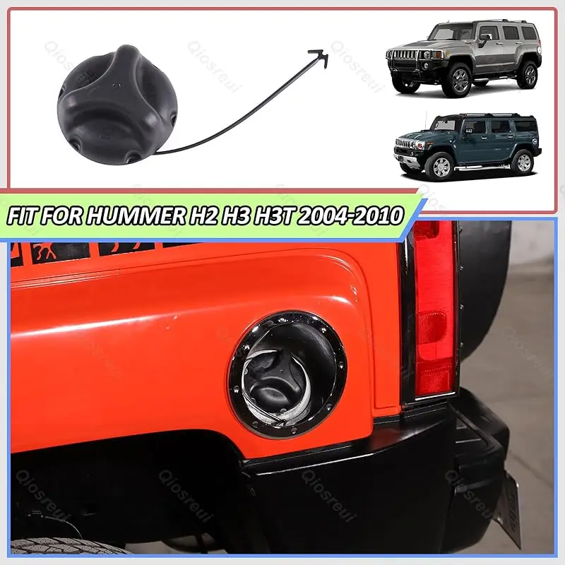 

Fuel Cap Replace GT306 Gas Cap Compatible with Hummer H2 H3 H3T 2004-2010 Replacement 25827646 Fuel Tank Gas Cap and Fuel Cap