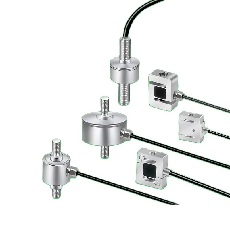 Miniature tension and pressure force sensor Tension and pressure dual-use small size inductive sensor 50N/1000N