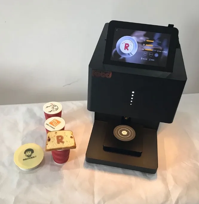 3d printer for printing selfie photos on coffee or foods