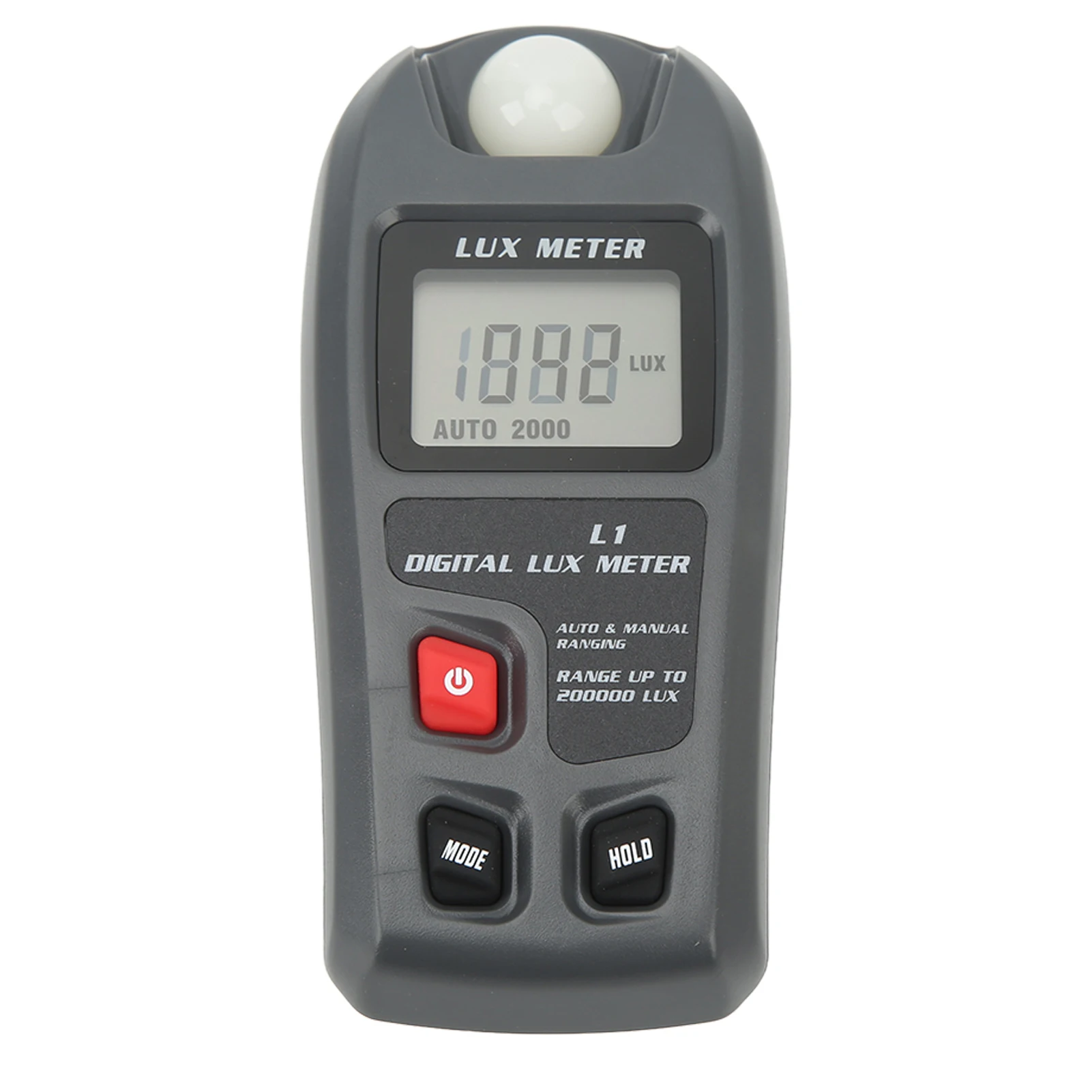 Digital Light Meter Illuminance Tester Luxmeter Illuminometer Auto Shutdown LCD Display