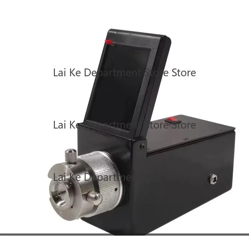 HY-67S Fiber Optic End Face Inspector Handheld 400x Mini Fiber Magnifier Microscope for Optical Communication