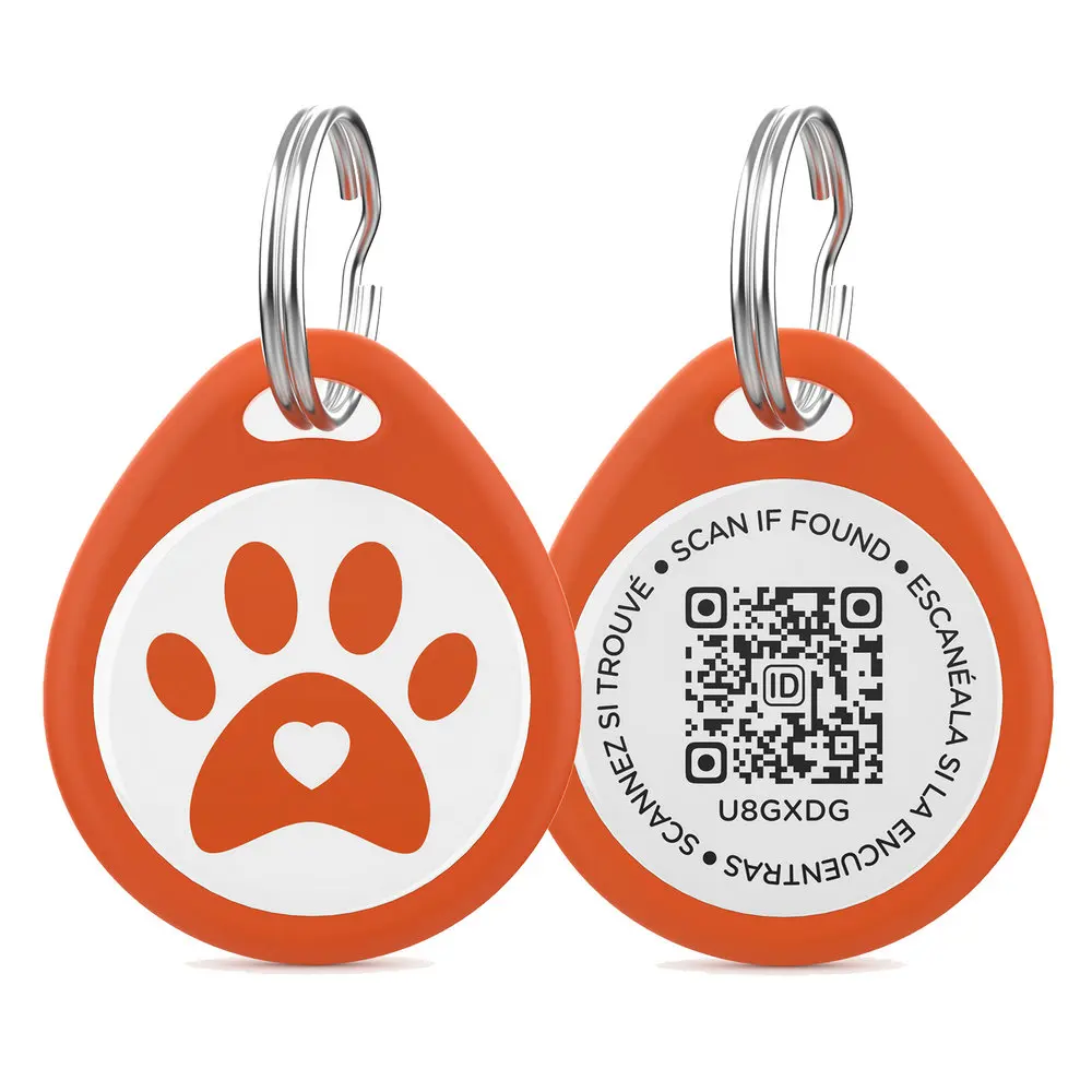 

Custom Cheap Durable QR Code Pet Dog ID Tag with APP or URL link