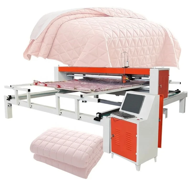 Stitch Single -Head Single  Mattress Home Textile Product Quilt Machine Sew Price For Comforter