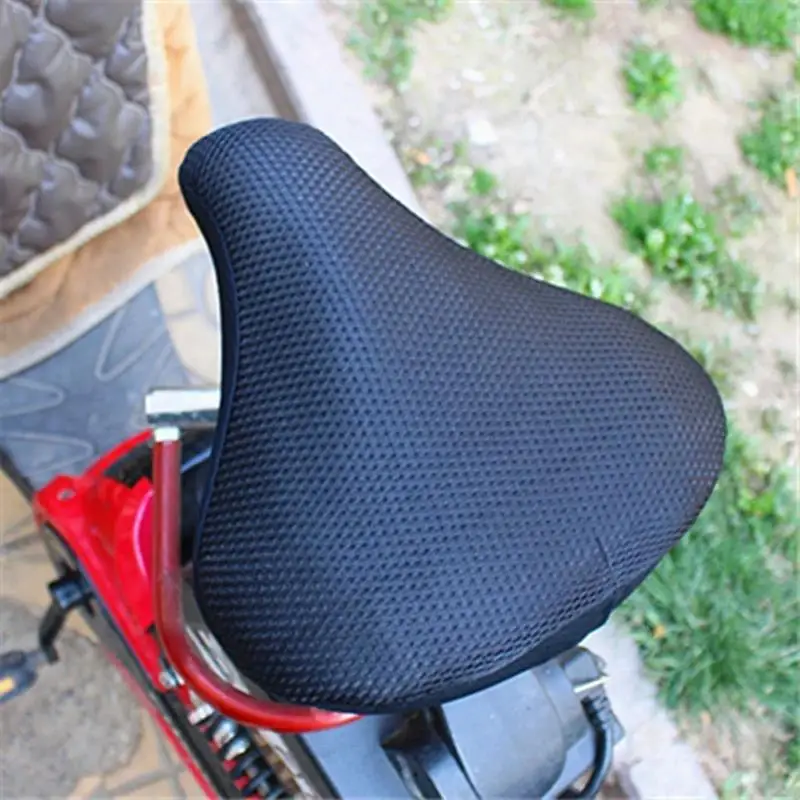 Bicycle Saddle 3D Soft Bike Seat Cover Cycling Silicone Cushion Breathable Comfortable